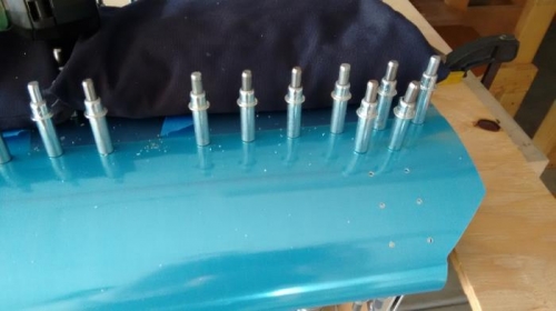 Reaming and drilling nose to spar