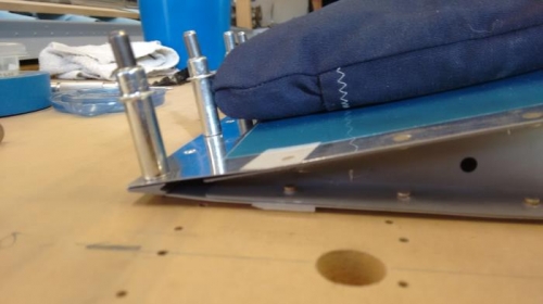 Back riveted last rivet