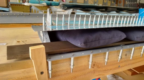 Weighted and ready to rivet