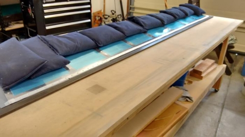 Top side for finish riveting