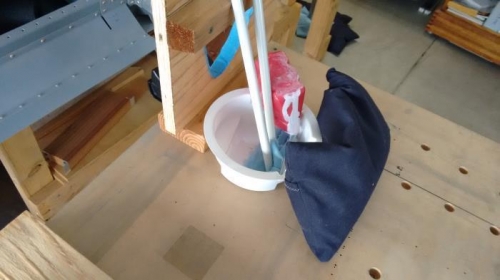 Small tubes draining