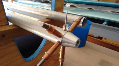 Clecoed and ready to pop rivet