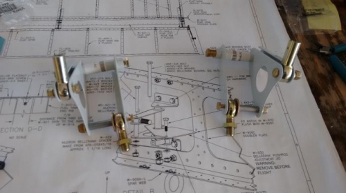 Top view temp assembly