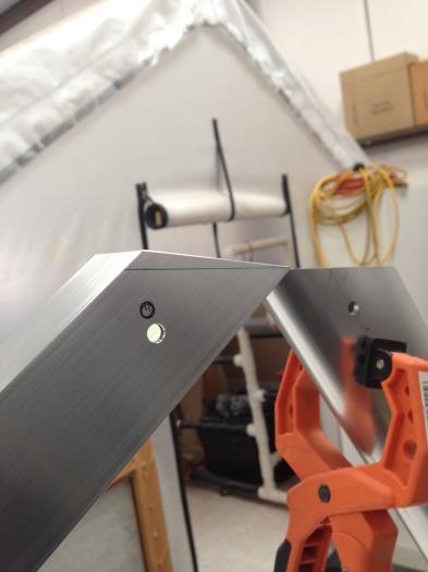 This illustrates the mis-cut end of the support