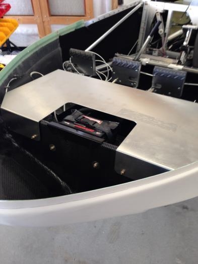 Fwd Avionics Tray, mounted at the fwd bulkhead