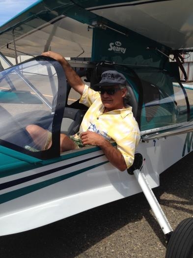 Demo flight @ California SeaRey.  Thanks Tom!