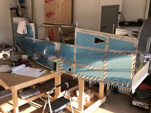 More riveting on the L and R sides