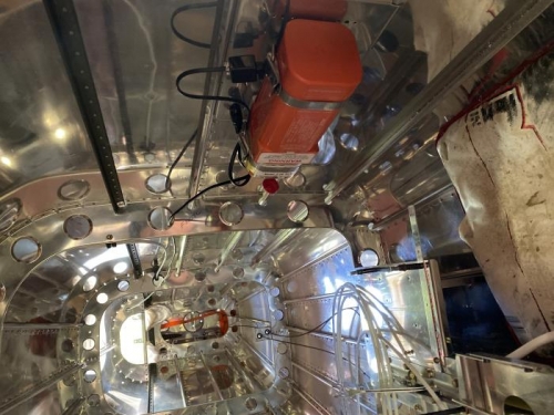 ELT and AHRS trays installed and other misc stuff