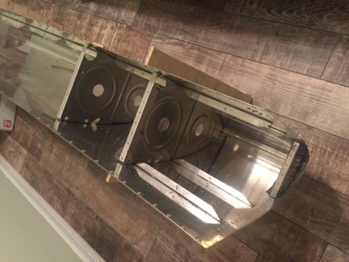 Just a little bit of work tonight on the R fuel tank