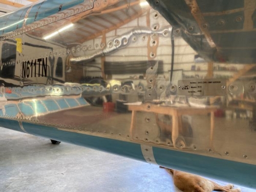 N number and data plate got put on today