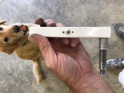 in between ball throwing