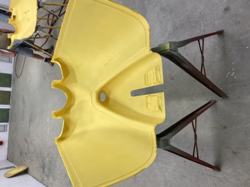 bottom cowl inside epoxy primed