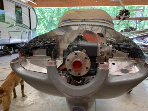 sizing the baffling for the top cowl