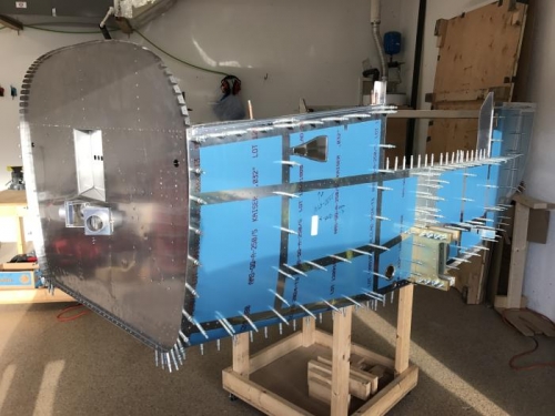 Side skins getting drilled out