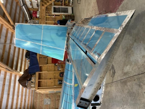 more tail pieces attached today