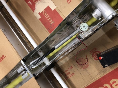 Installed flap control and actuator