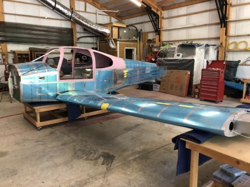 L wing attaching...just for fitting will be removed