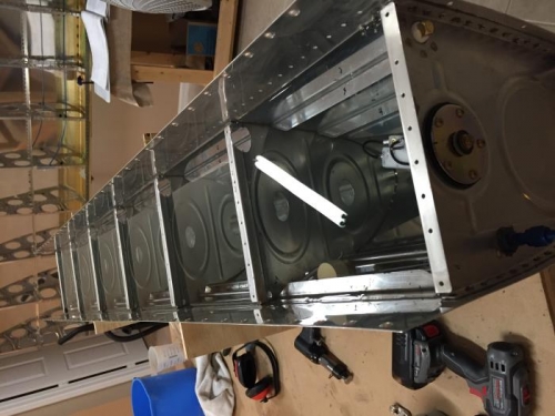 Water leak test fuel tanks.  R passed, L failed. More proseal on L tank