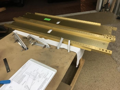 Starting on Fuselage section