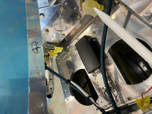 Had to move the magnetometer