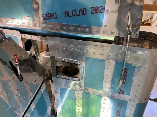 rudder cables and elevator trim