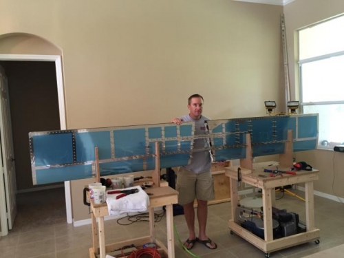 Horiz stab coming together