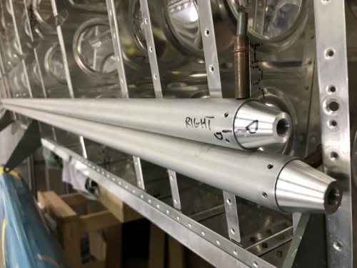 Made up the pushrods.  Need to epoxy paint them