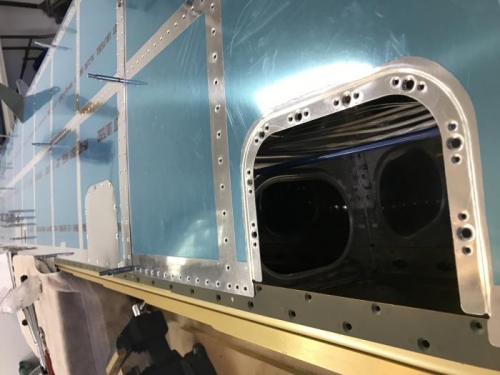 Workinf on wing access panels and other misc items