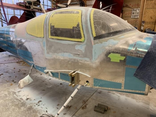 Getting closer to being done sanding and filling