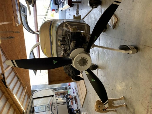 Prop arrived in Deland, FL.  Brought it home and now we can do the cowling