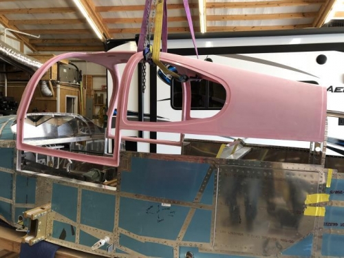 slowly but surely fitting it....