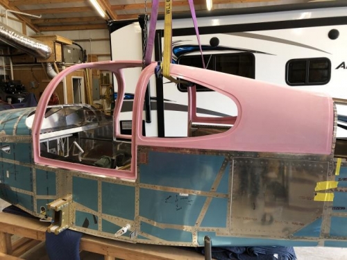 It fits, now to trim it up a lot to fit better