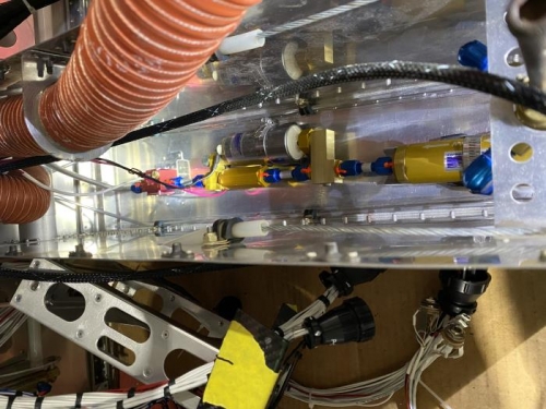 fuel system ready...tunnel cleaned up