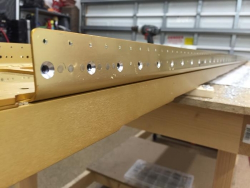 more work on the main spar