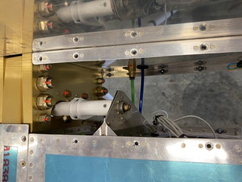 L wing bolts installed and torqued