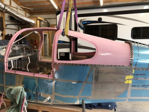 Drilled and countersunk now remove it, deburr and install