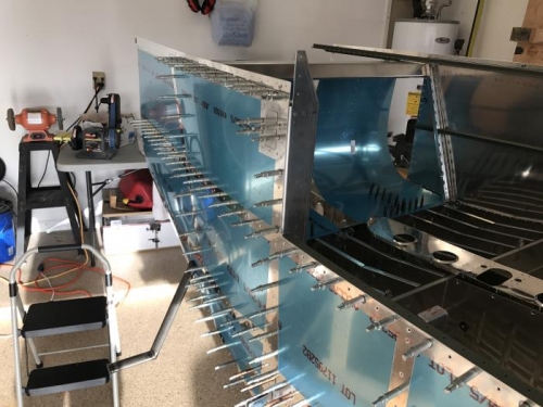 prepping the step for installation