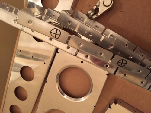 Ribs deburred and dimpled per instructions