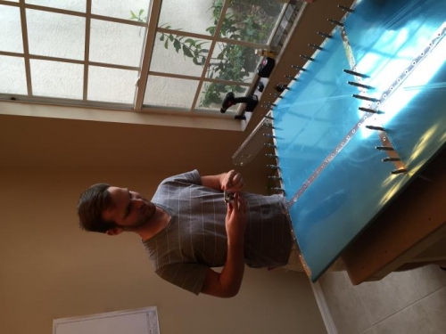 Jimmy's son Jordan came by to check on things.  Hopefully we'll see more of him