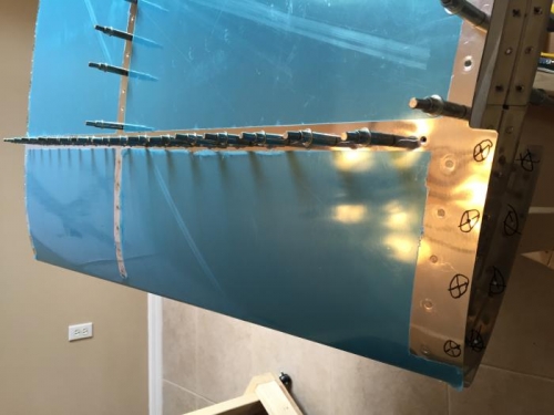 Nose rib rivets by myself