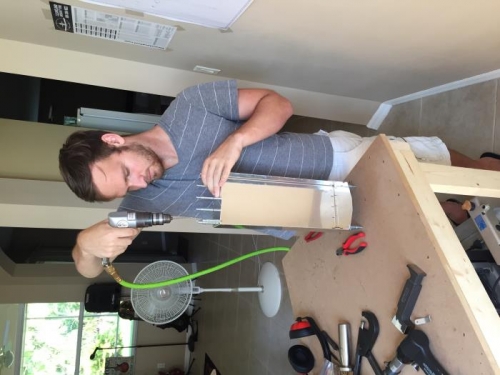 Jordan learning on the Van's toolbox