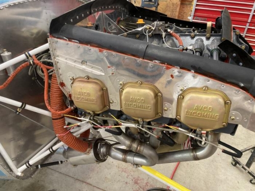 Mounted CHT and EGT probes