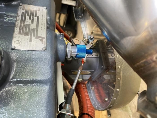 engine oil quick drain installed after oil change