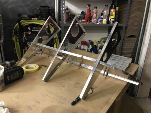 Instrument panel area and supports