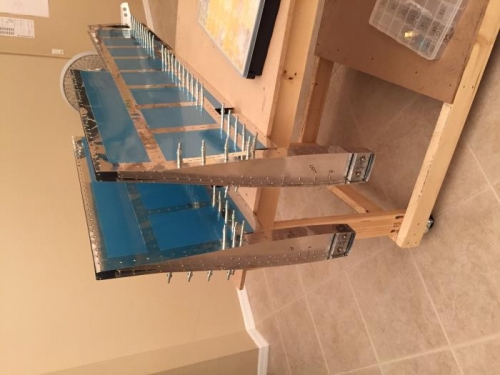 Counterweights are in...waiting on riveting partner