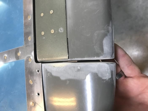 Don't like the gap so I will apply more epoxy and microballoons!