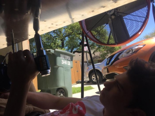 Justin Blind Riveting!