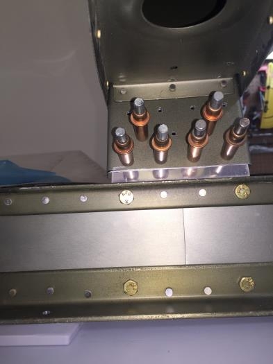 Drilled and test fit bolt in the Vert Stab FWD Spar!