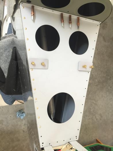 Prepping to re-rivet aft deck!