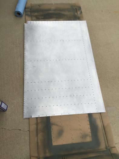 Scuffed and cleaned ready to prime